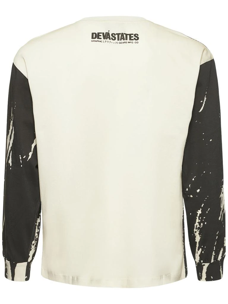 商品DEVA STATES|Dove Printed Cotton Long Sleeve T-shirt,价格¥246,第4张图片详细描述
