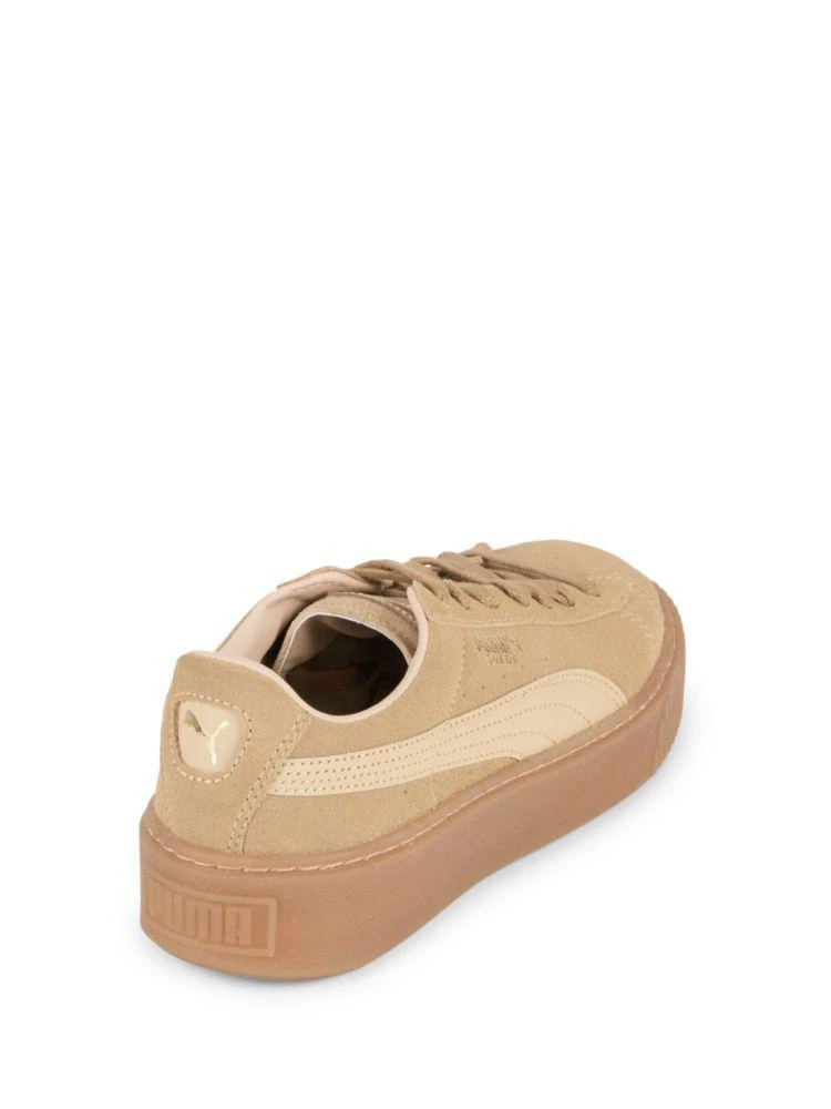 商品Puma|Leather Lace-Up Sneakers,价格¥752,第3张图片详细描述