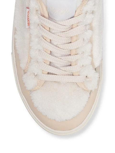 商品Coach|Citysole Shearling Sneakers,价格¥488,第3张图片详细描述