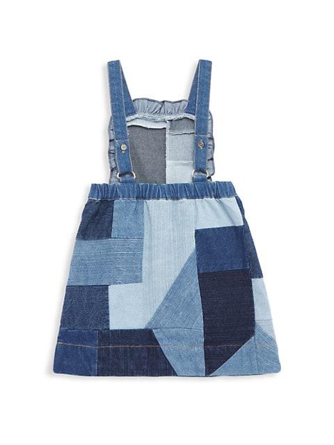 Little Girl's & Girl's Denim Apron Dress商品第2张图片规格展示