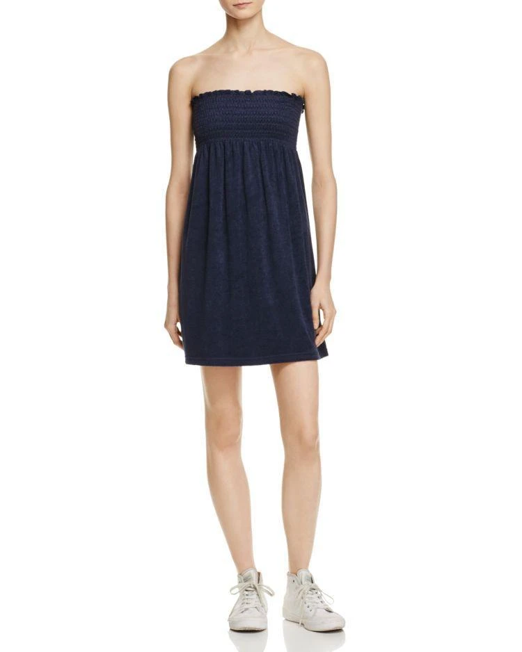 商品Juicy Couture|Juicy Couture Black Label Microterry Strapless Dress - 100% Exclusive,价格¥875,第1张图片