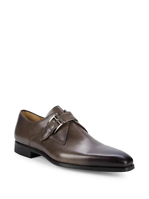 商品Magnanni|Single Monkstrap Dress Shoes,价格¥1013,第1张图片