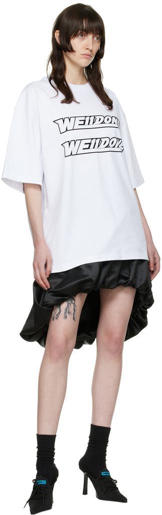 商品We11done|White Cotton T-Shirt,价格¥1103,第6张图片详细描述