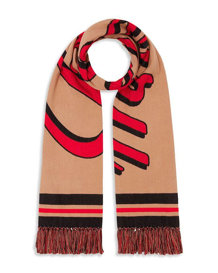 商品Burberry|Script Scarf,价格¥2822,第1张图片