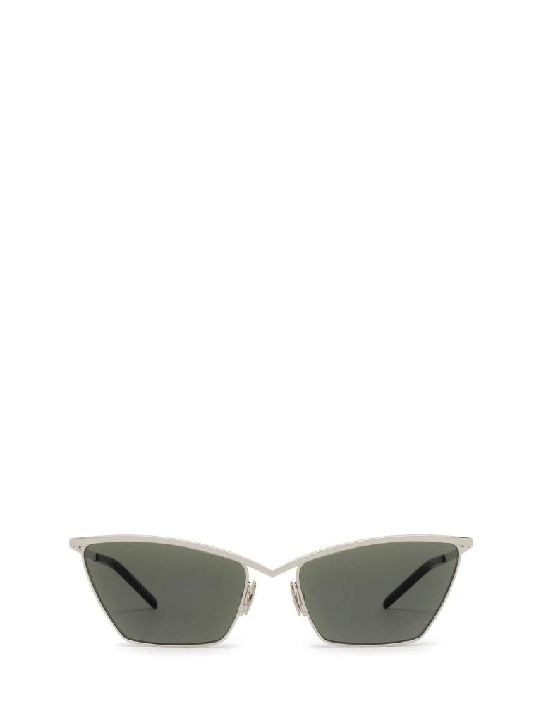 商品Yves Saint Laurent|Sl 637 Silver Sunglasses,价格¥4032,第1张图片