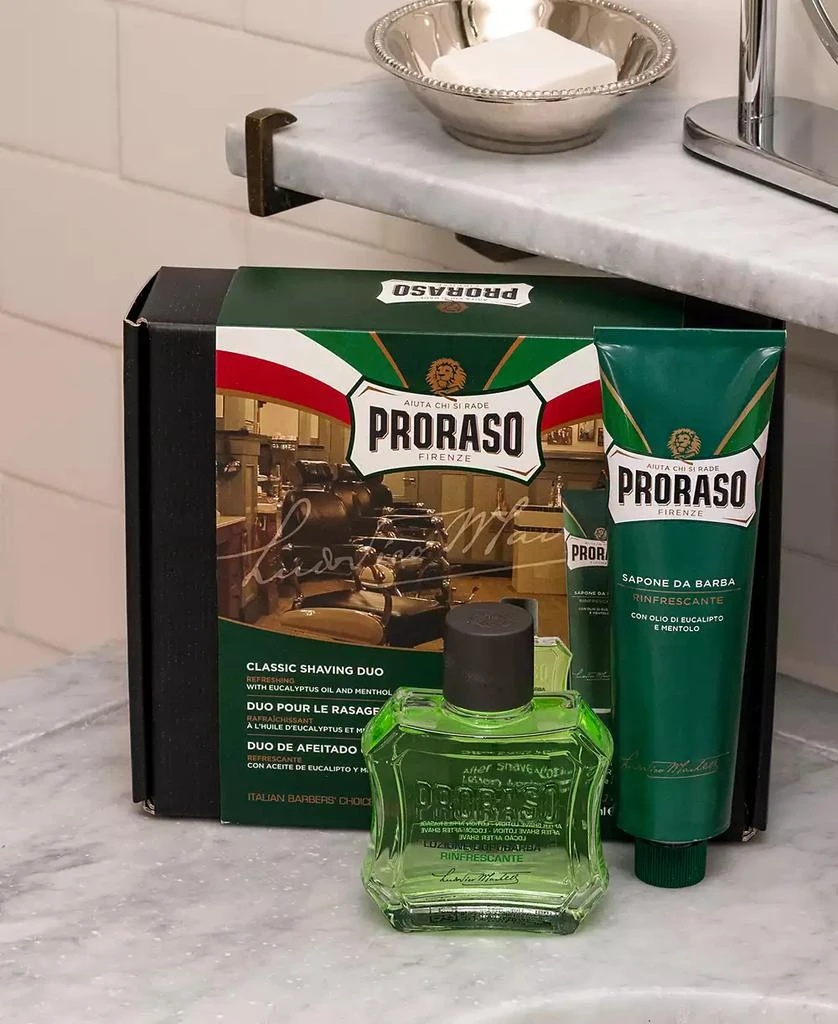 商品Proraso|2-Pc. Classic Shaving Cream & After Shave Lotion Set - Refreshing Formula,价格¥170,第4张图片详细描述