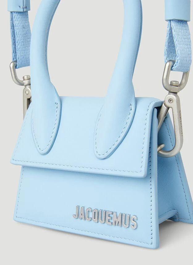 商品Jacquemus|Le Chiquito Homme Crossbody Bag in Light Blue,价格¥4551,第5张图片详细描述