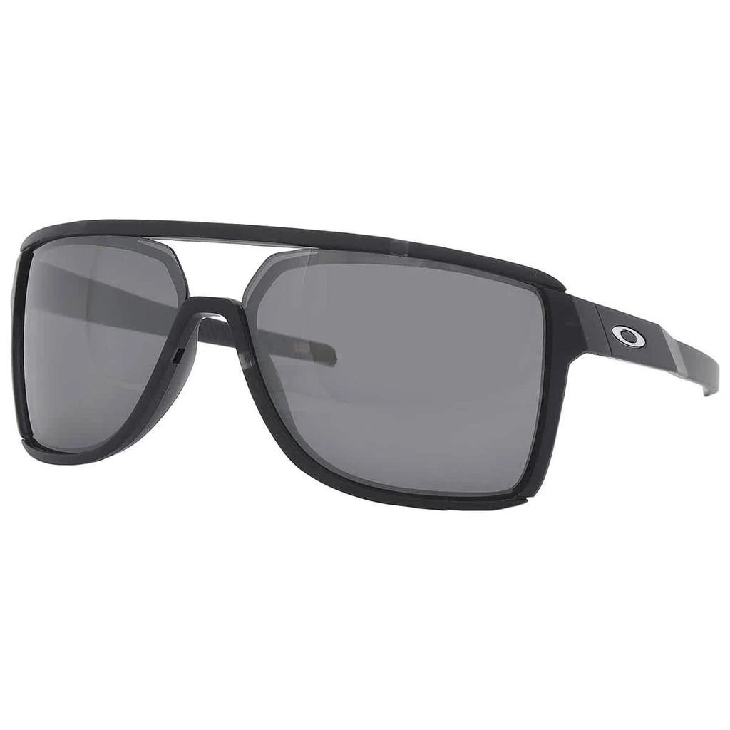 商品Oakley|Castel Prizm Black Polarized Rectangular Men's Sunglasses OO9147 914702 63,价格¥952,第3张图片详细描述