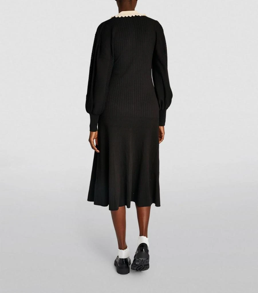 商品Sandro|Collared Midi Dress,价格¥3359,第3张图片详细描述