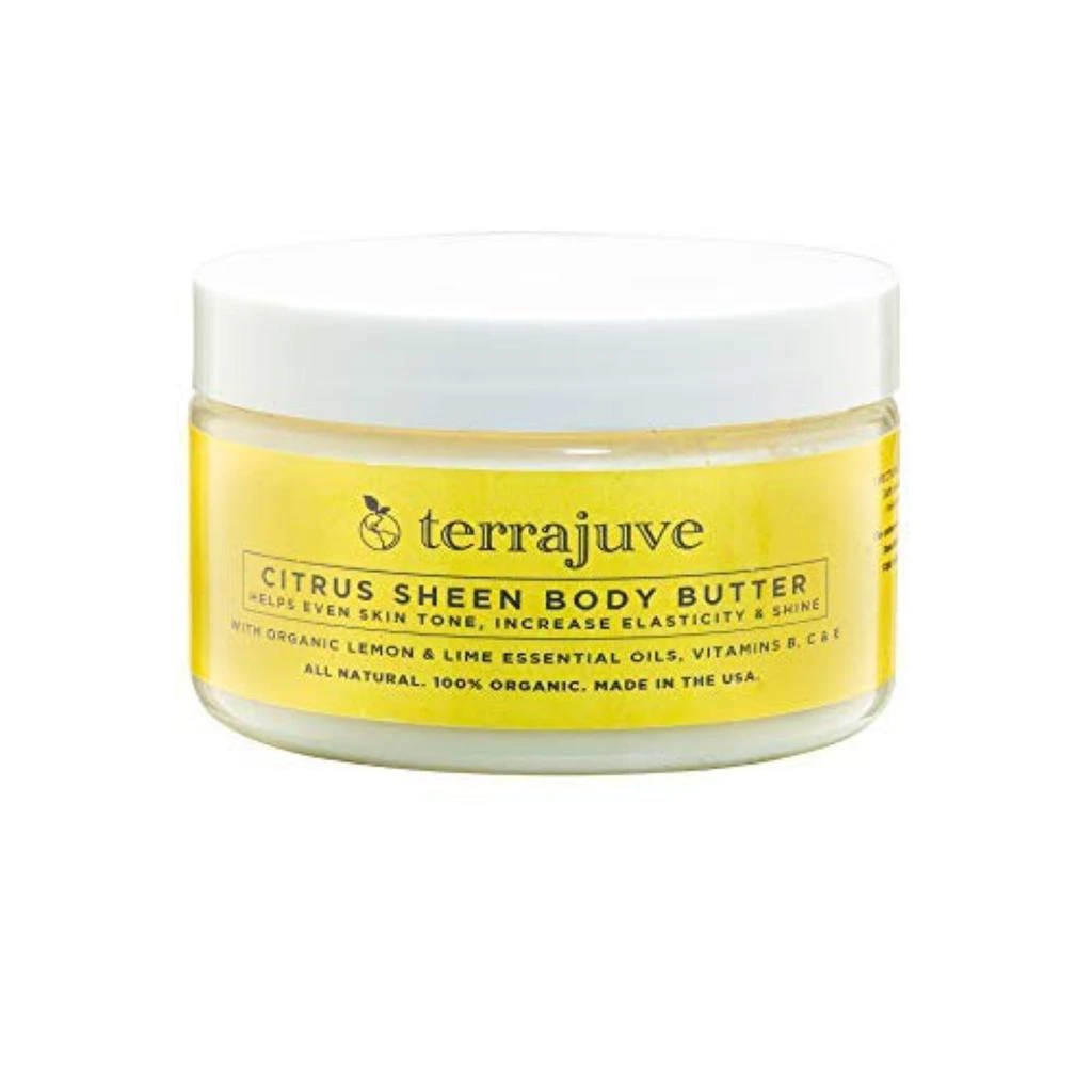 商品Terrajuve|Cocoa Mango & Lemon Body Butter Pure, Natural and Organic Wrapped in Organza Bag,价格¥328,第3张图片详细描述