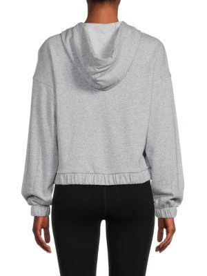 商品Calvin Klein|Heathred Embroidered Logo Hoodie,价格¥280,第2张图片详细描述