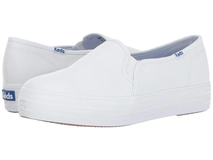 商品Keds|Triple Decker 皮质小白鞋,价格¥446,第1张图片