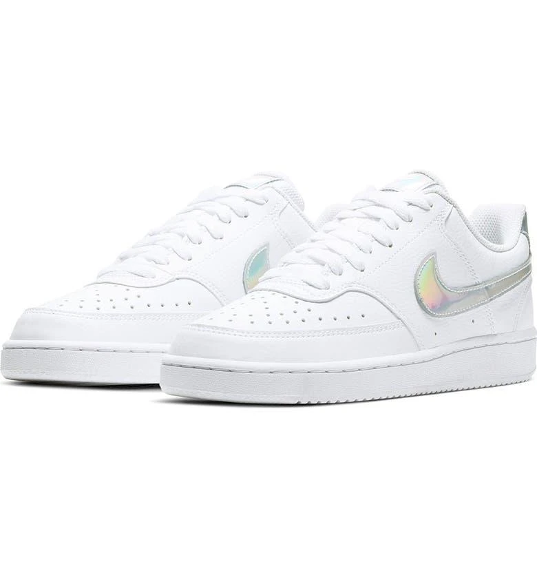 商品[国内直发] NIKE|（无盒）女款 耐克 Nike Court Vision Low Top 休闲鞋 闪勾,价格¥395,第1张图片