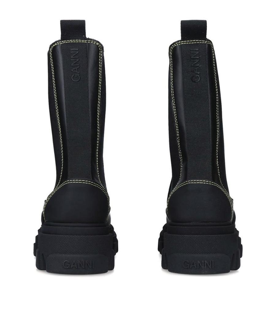 商品Ganni|Leather XL Chelsea Boots,价格¥3168,第4张图片详细描述