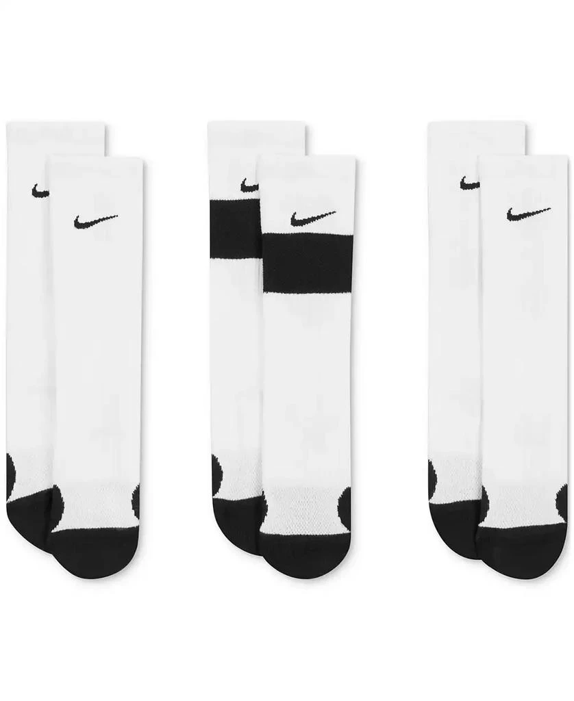 商品NIKE|Big Kids Elite Basketball Crew Socks, Pack of 3,价格¥170,第4张图片详细描述