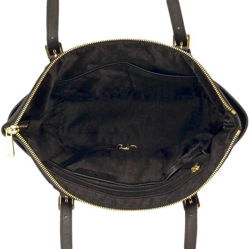 商品[国内直发] Michael Kors|Michael Kors 迈克·科尔斯 MK女包 Jet Set Item系列皮质单肩包 黑色/30F2GTTT8L-BLACK,价格¥1172,第5张图片详细描述