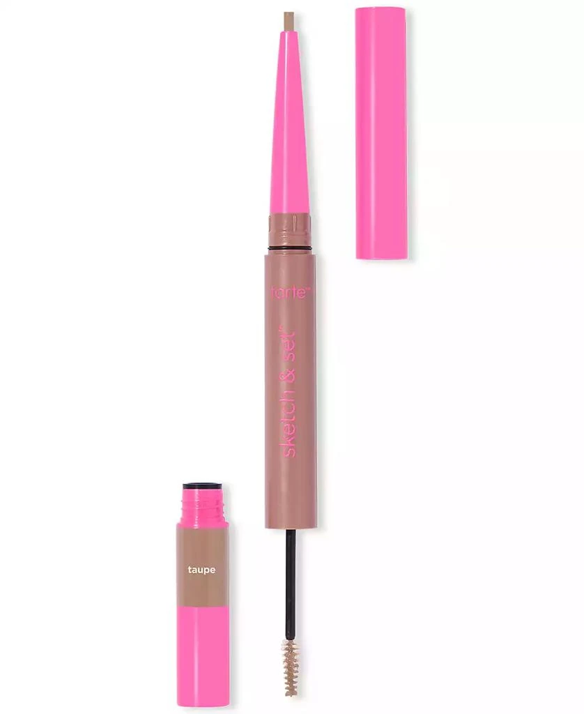 商品Tarte|Big Ego Sketch & Set Brow Pencil & Tinted Gel, Travel Size,价格¥113,第1张图片