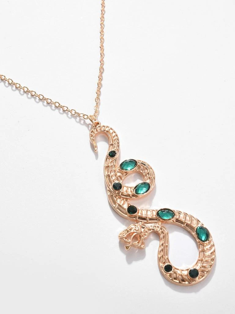 商品SOHI|Gold-toned  Green Gold-plated Necklace,价格¥238,第4张图片详细描述