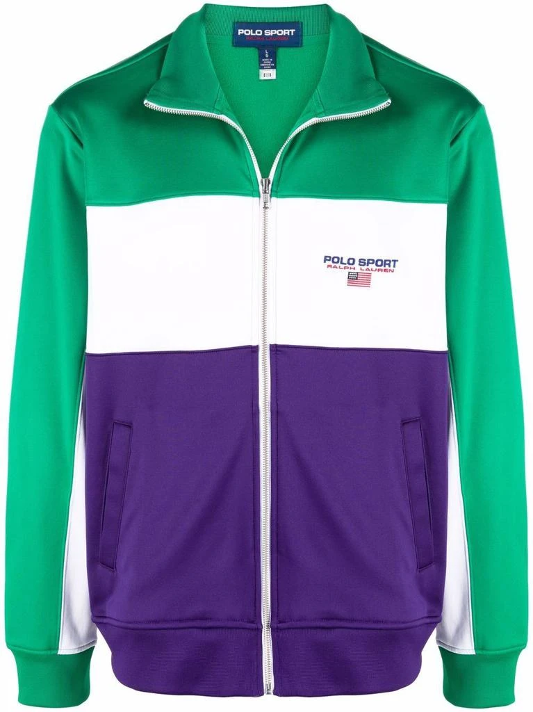 商品Ralph Lauren|Polo sport fleece track jacket,价格¥597,第1张图片