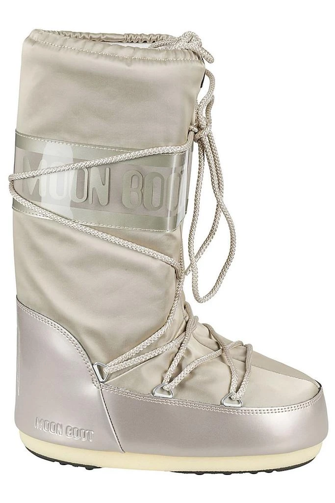 商品Moon Boot|Moon Boot Icon Glance Lace-Up Satin Boots,价格¥1264,第1张图片