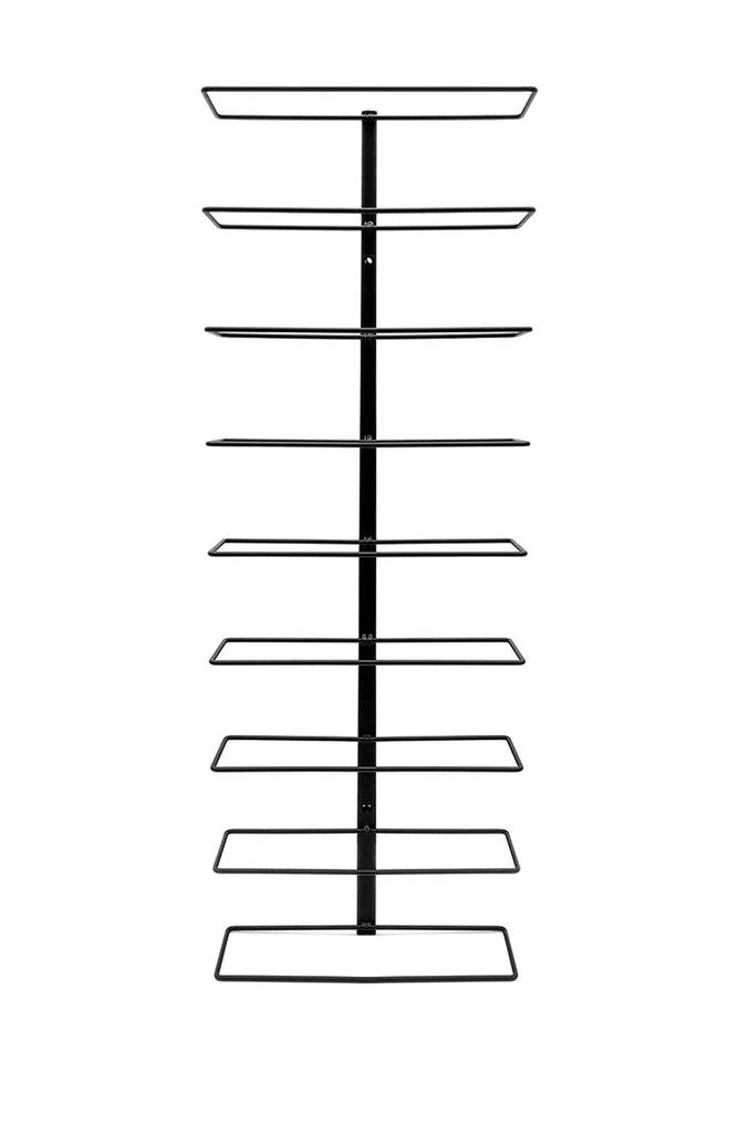 商品SORBUS|Black 9 Bottle Wall Mount Wine Rack,价格¥287,第1张图片