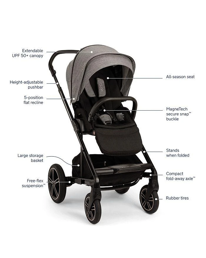 商品Nuna|x Bloomingdale's MIXX Next + PIPA AIRE RX Travel System - Exclusive,价格¥12233,第3张图片详细描述