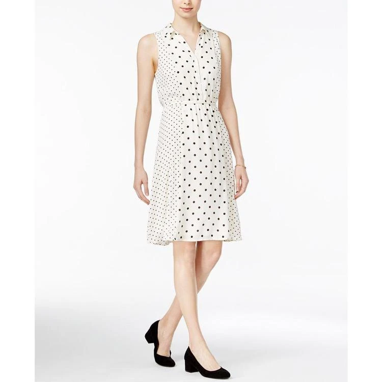 商品Maison Jules|Polka-Dot Shirtdress, Created for Macy's,价格¥209,第2张图片详细描述