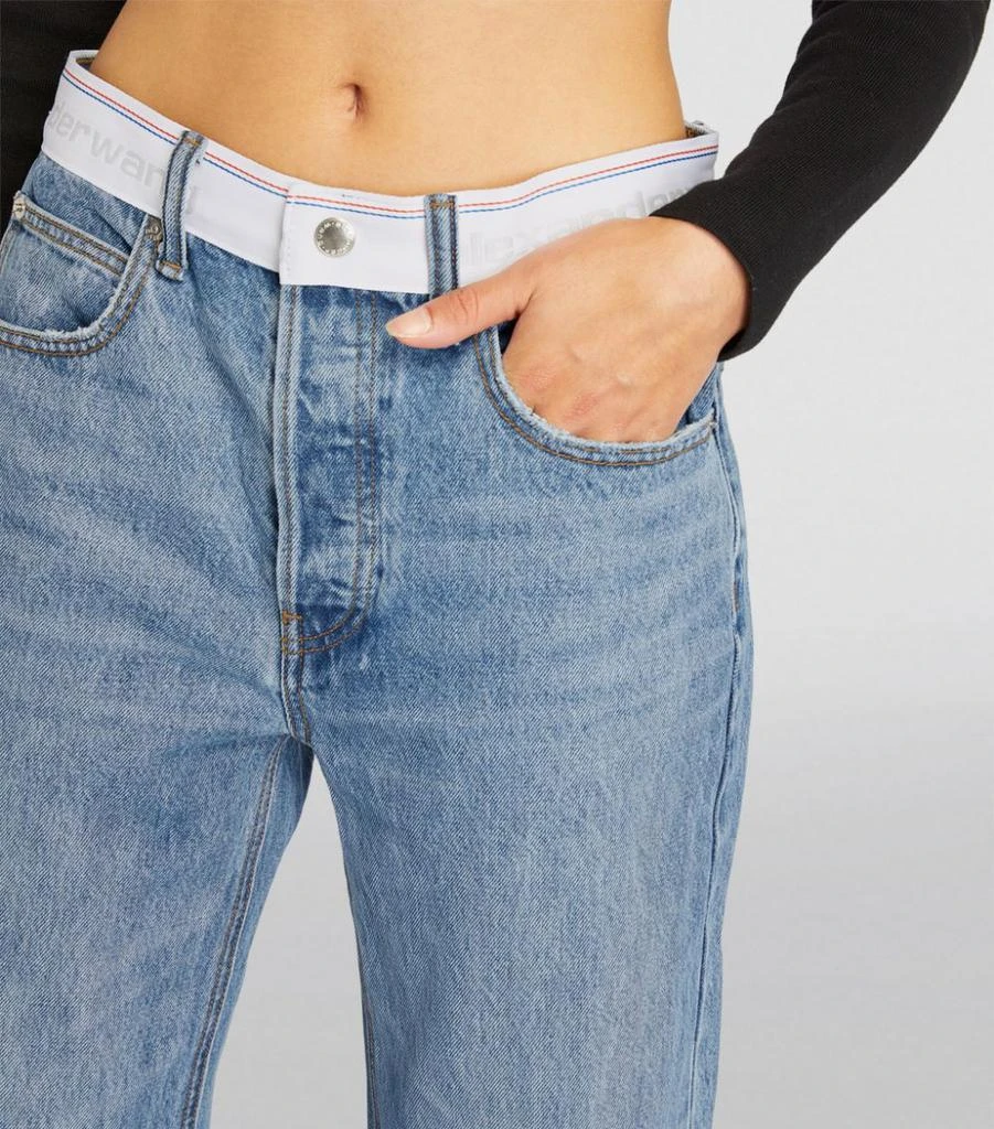 Logo-Adorned Mid-Rise Straight Jeans 商品