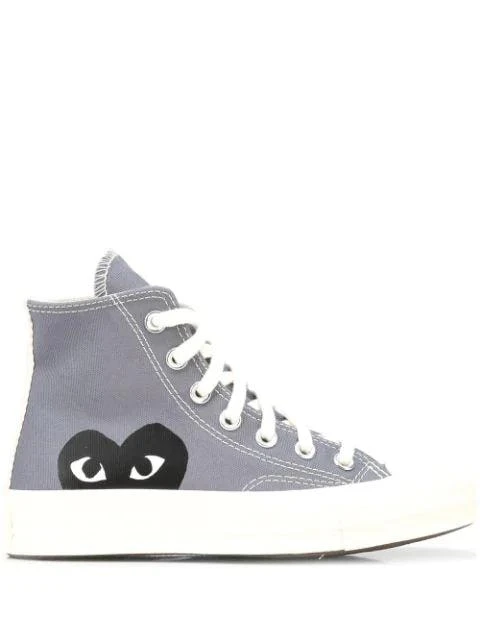 商品Comme des Garcons|Converse Chuck 70 - grey high-top sneakers,价格¥1304,第1张图片