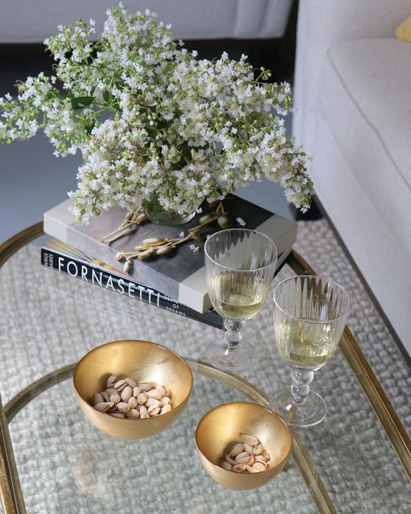 商品Beatriz Ball|New Orleans Glass Round Bowls, Set of 2,价格¥434,第3张图片详细描述