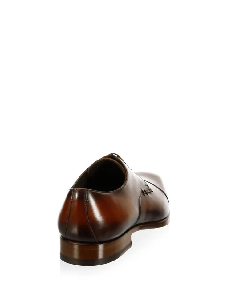 商品A. Testoni|Cap Toe Leather Derbys,价格¥4122,第2张图片详细描述