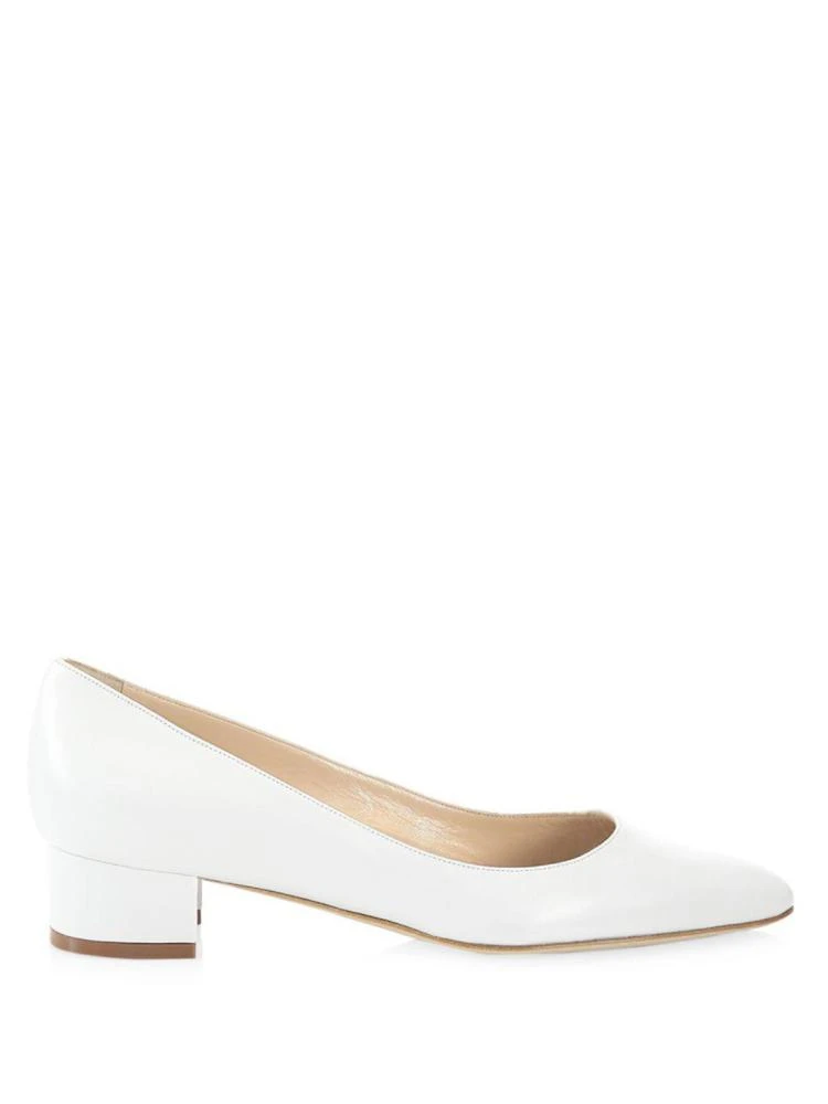 商品Manolo Blahnik|Listony Leather Pumps,价格¥1990,第5张图片详细描述