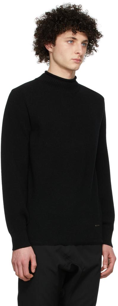 Black Cashmere Sweater商品第2张图片规格展示