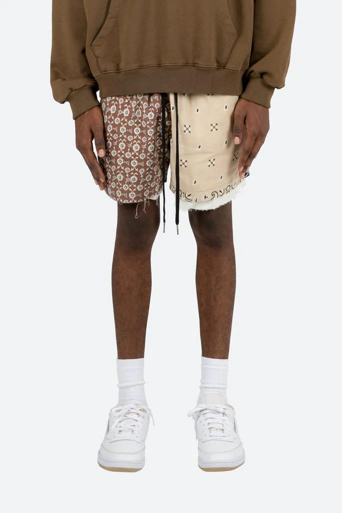 商品MNML|Mixed Paisley Shorts - Multi,价格¥151,第1张图片