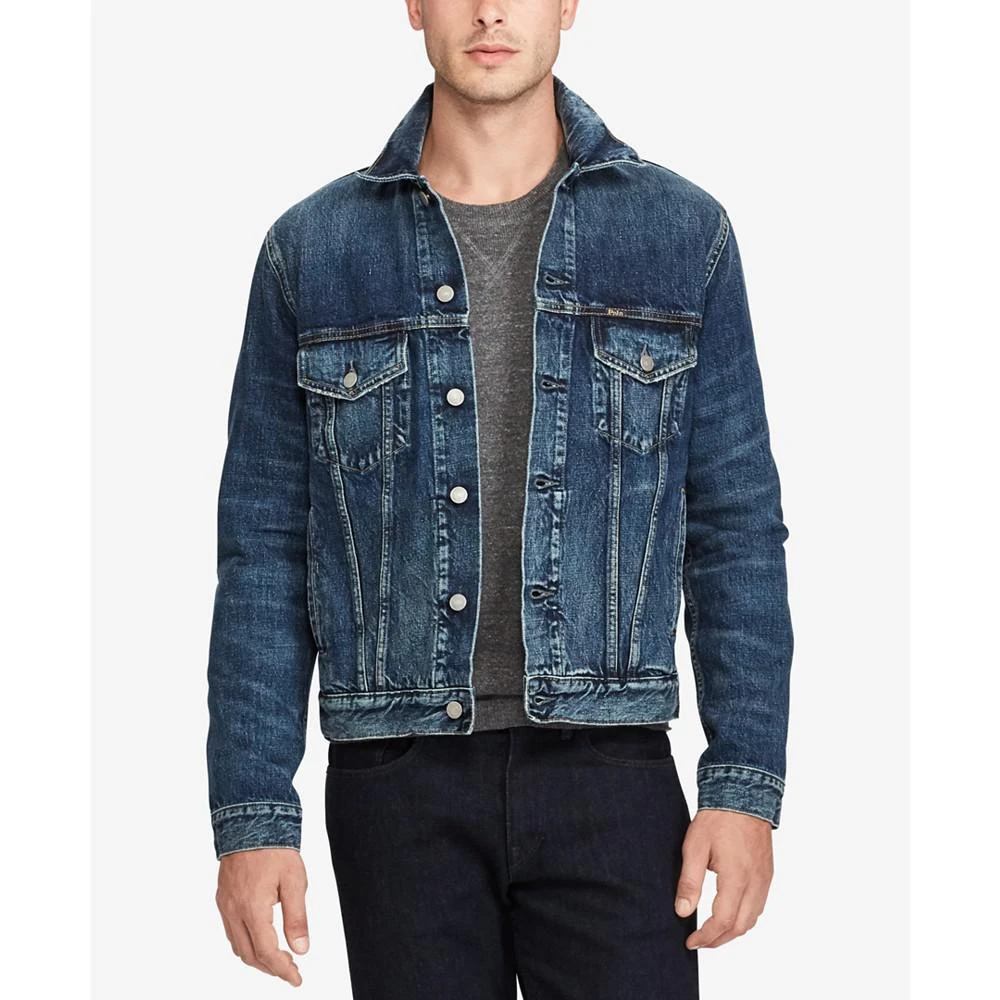 商品Ralph Lauren|Men's Denim Trucker Jacket,价格¥1409,第1张图片