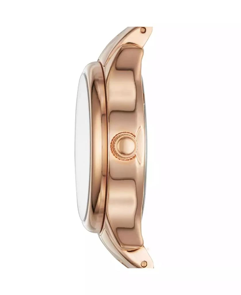 商品Fossil|Women's Modern Sophisticate Three Hand Rose Gold Tone Stainless Steel Watch 30mm,价格¥599,第2张图片详细描述