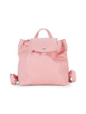 商品Longchamp|Extra Small Le Pliage Leather Backpack,价格¥1549,第3张图片详细描述