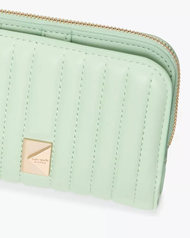 商品Kate Spade|Deco Quilted Compact Wallet,价格¥1098,第4张图片详细描述