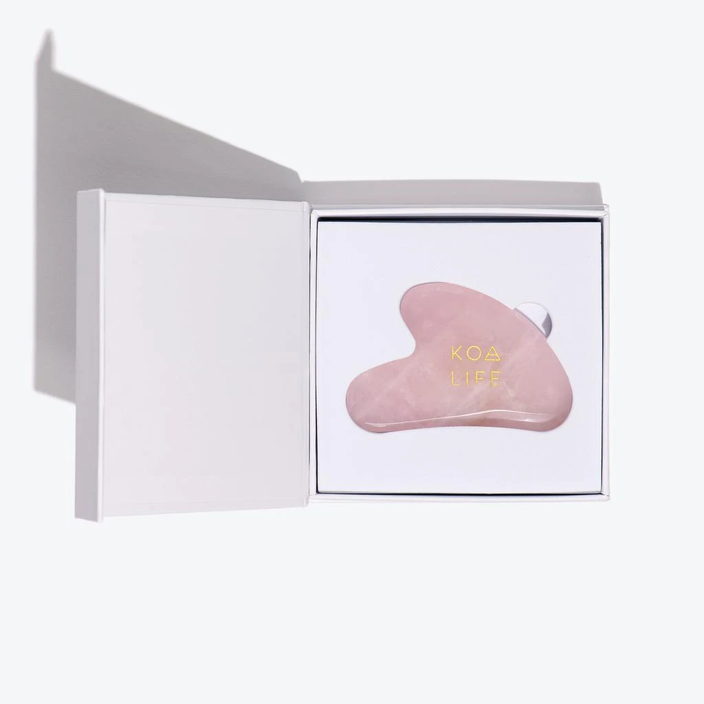 商品THAT KOA LIFE|Gua Sha | Natural Rose Quartz Stone,价格¥103,第2张图片详细描述