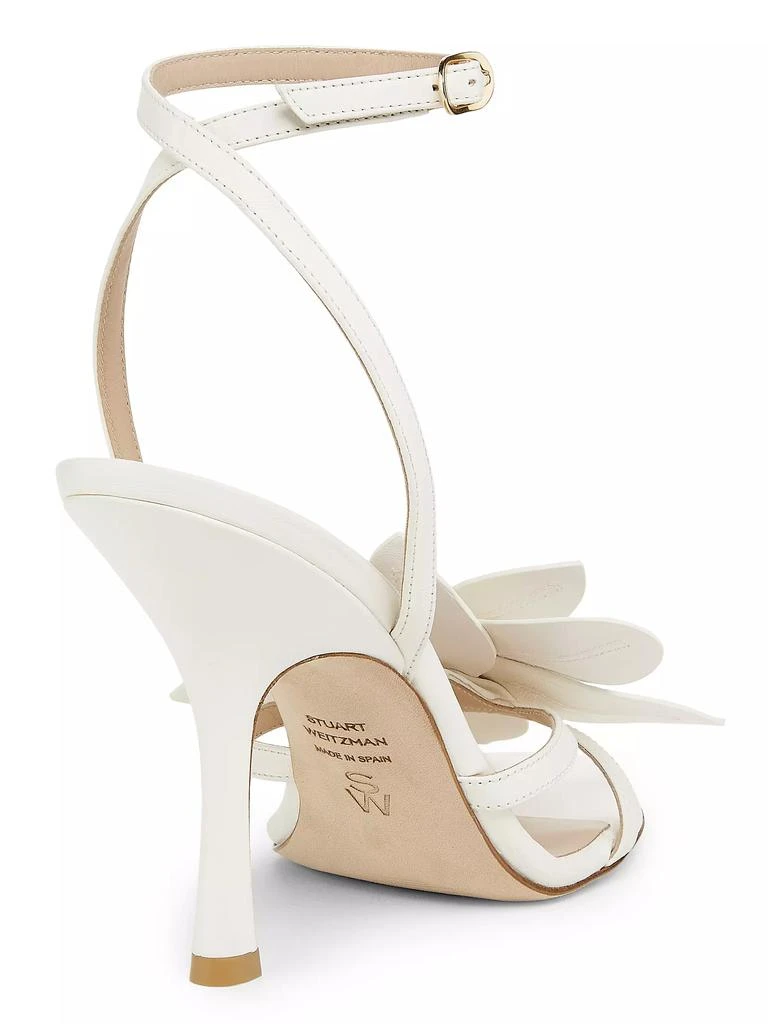 商品Stuart Weitzman|Paradise 100MM Nappa Leather Sandals,价格¥4439,第3张图片详细描述
