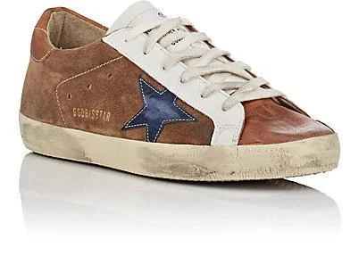 商品Golden Goose|Women's Superstar Suede & Leather Sneakers,价格¥3681,第2张图片详细描述