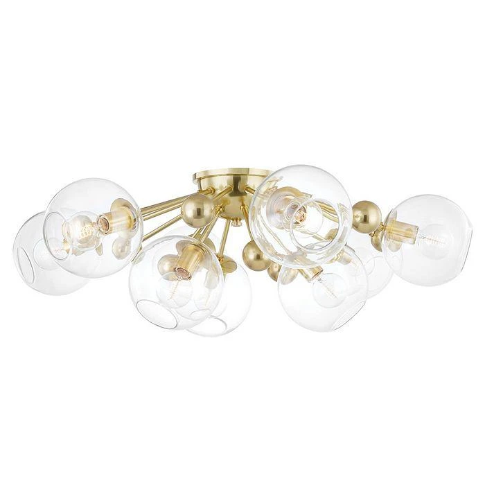 商品Hudson Valley|Abbott Nine Light Semi Flush,价格¥4901,第1张图片
