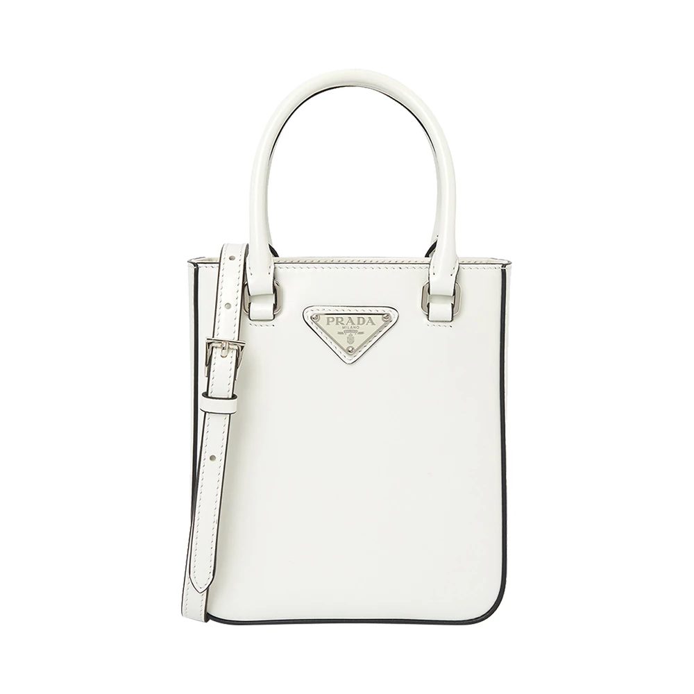 商品[国内直发] Prada|PRADA 白色女士单肩包 1BA331-ZO6-F0PG7,价格¥13684,第1张图片