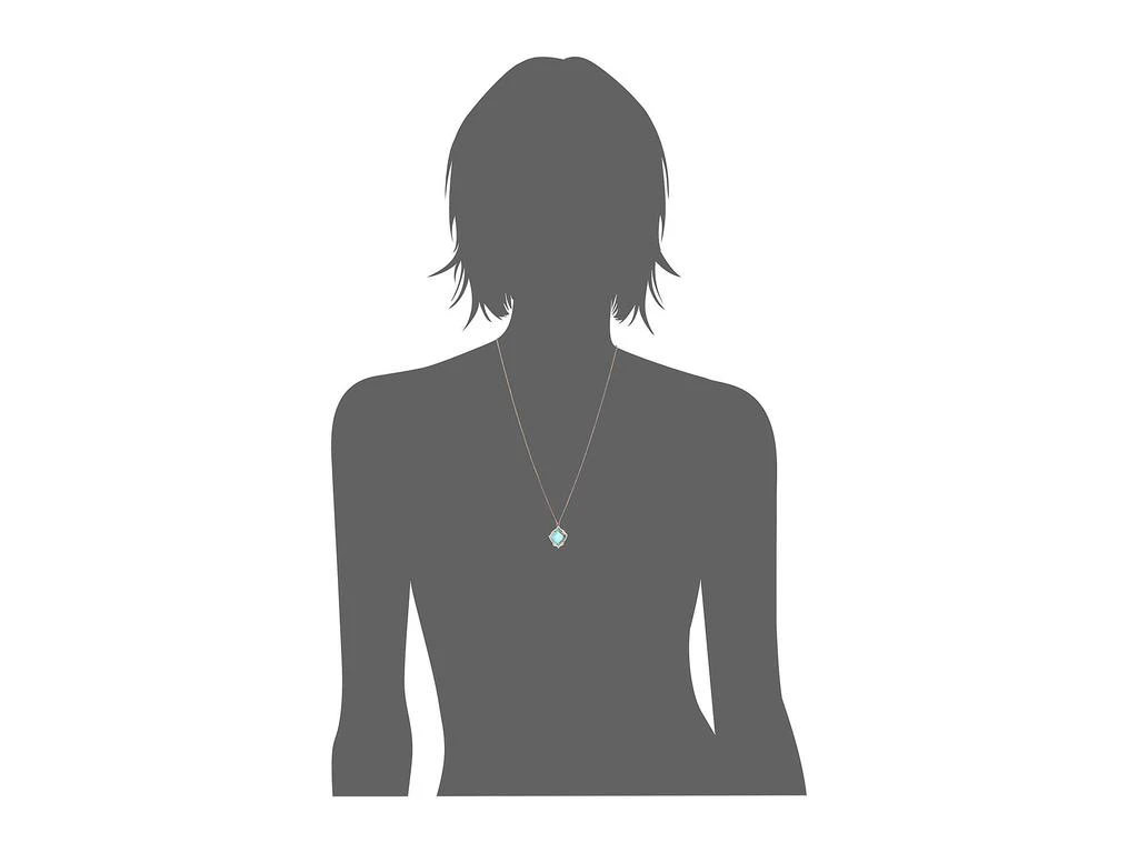 商品Kendra Scott|Kacey 天然宝石吊坠项链,价格¥603,第3张图片详细描述