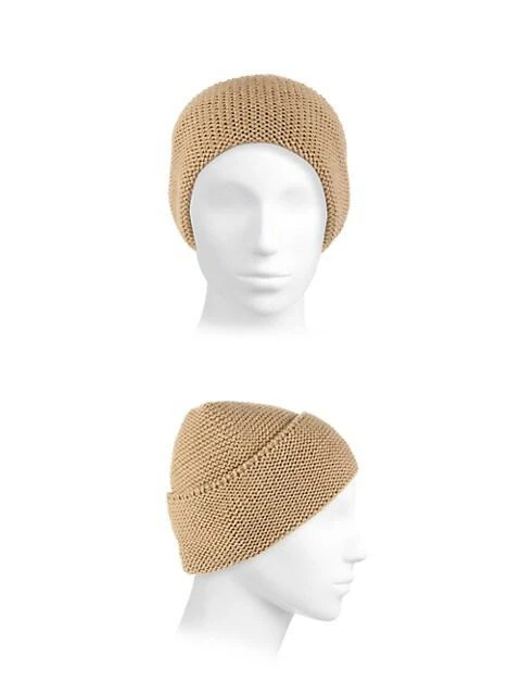 商品Weekend Max Mara|Kassel Garter-Stitch Beanie,价格¥377,第3张图片详细描述