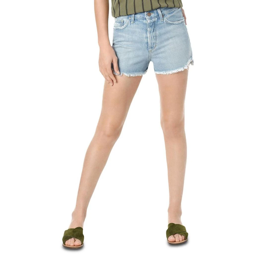 商品Joe's|Joe's Womens The Lover Baggy Frayed Hem Denim Shorts,价格¥106,第1张图片