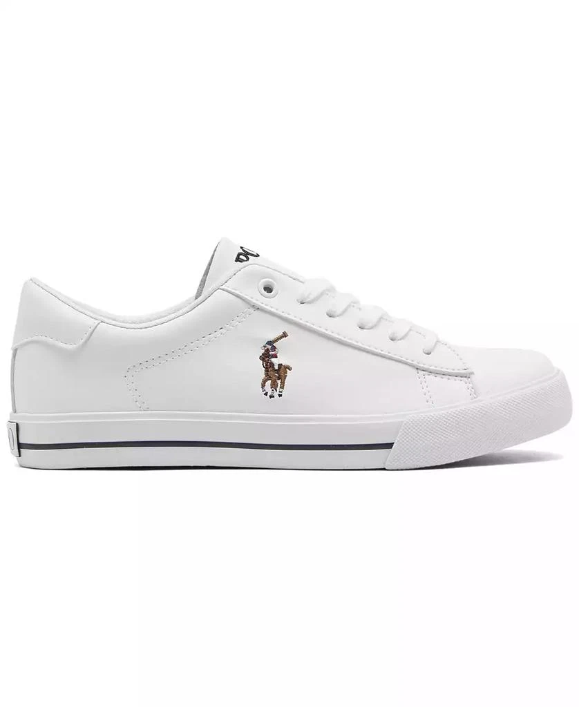 商品Ralph Lauren|Big Boys Easten II Casual Sneakers from Finish Line,价格¥295,第2张图片详细描述