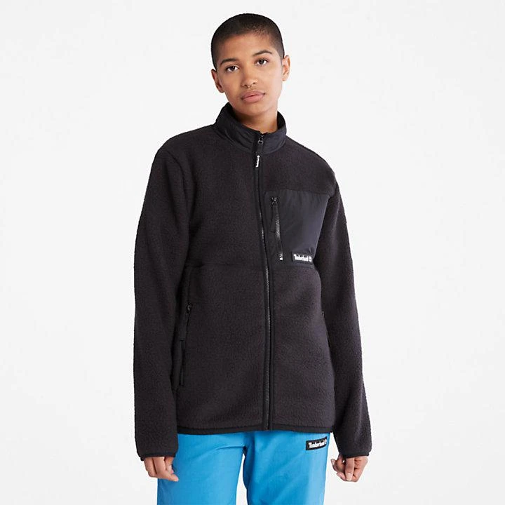 商品Timberland|Outdoor Archive Fleece Jacket for Men in Black,价格¥921,第4张图片详细描述