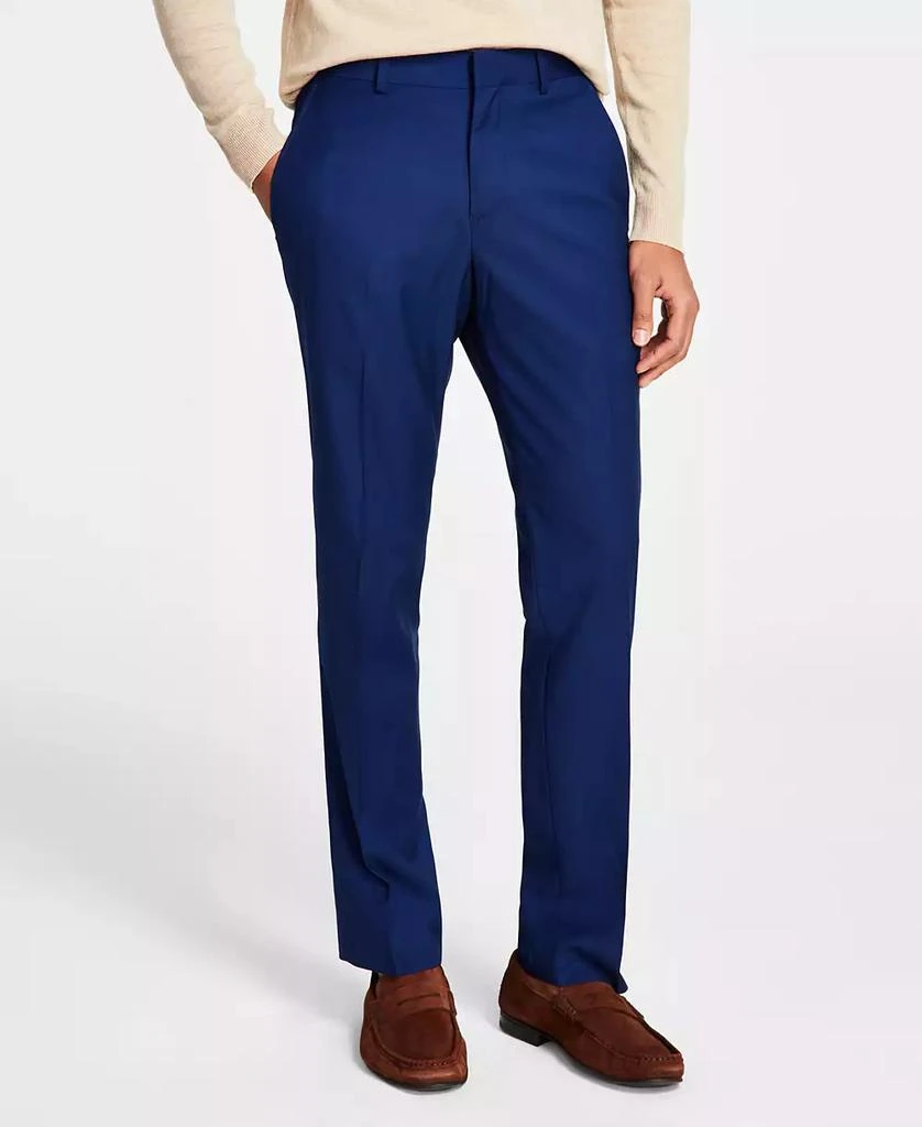 商品Kenneth Cole|Men's Techni-Cole Suit Separate Slim-Fit Pants,价格¥1014,第2张图片详细描述