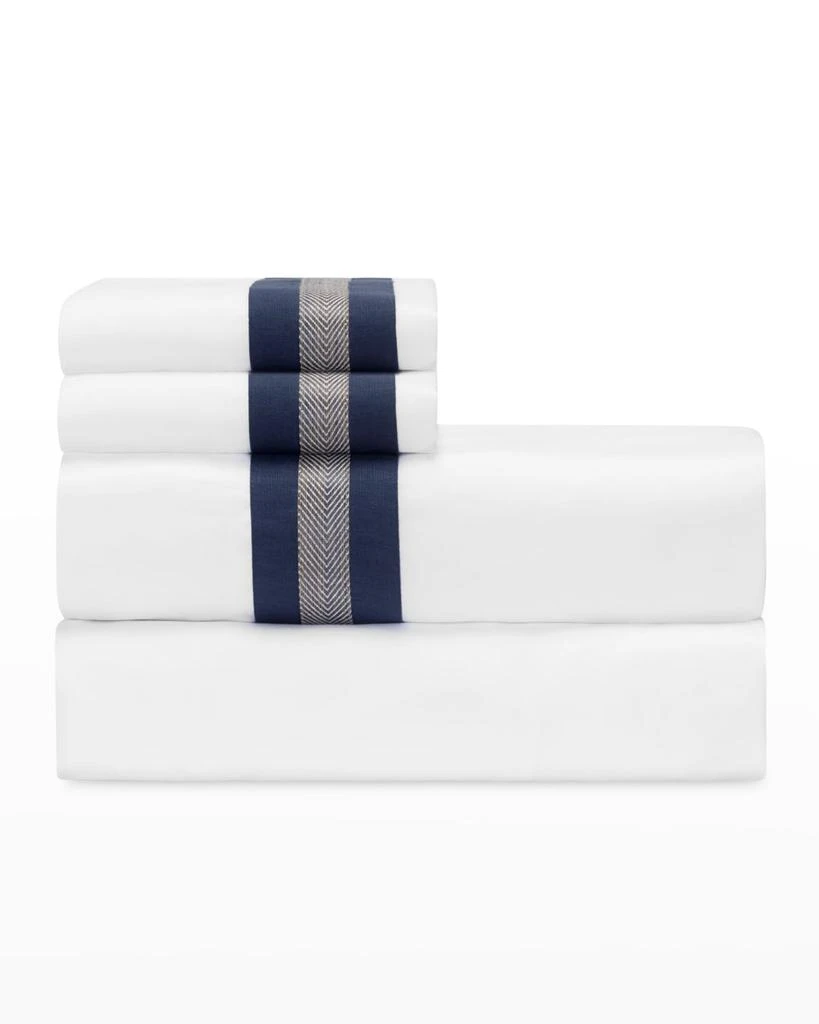 商品Home Treasures|Harper California King Fitted Sheet,价格¥1920,第3张图片详细描述